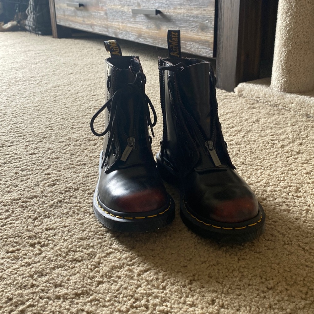 Burgundy Dr Martens